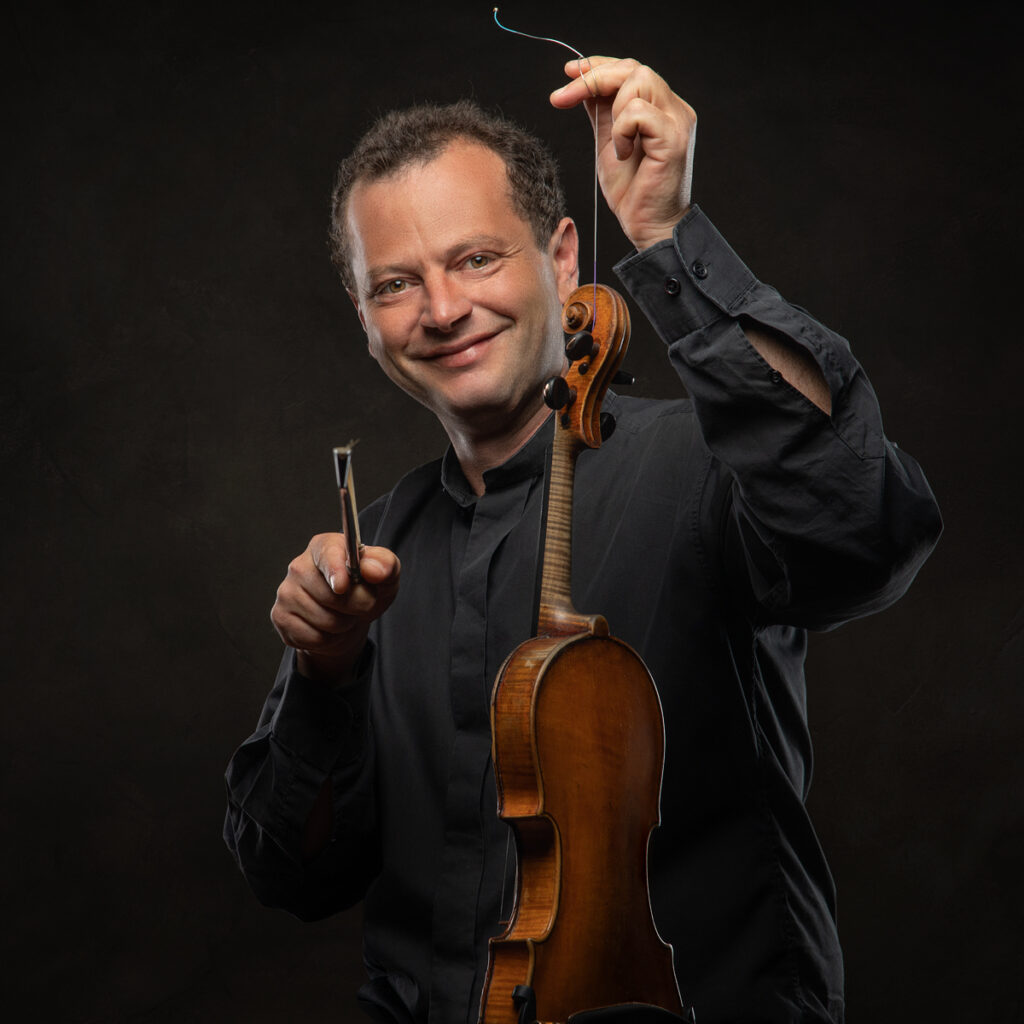 Musicien Fabien Mastrantonio violon chef d'attaque