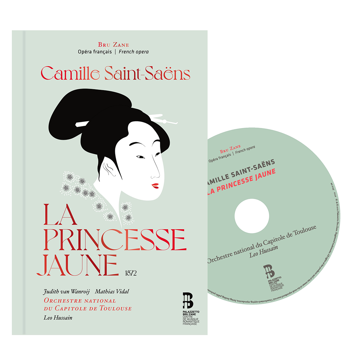 Livre-disque La princesse jaune de Camille Saint Saëns avec l'onct