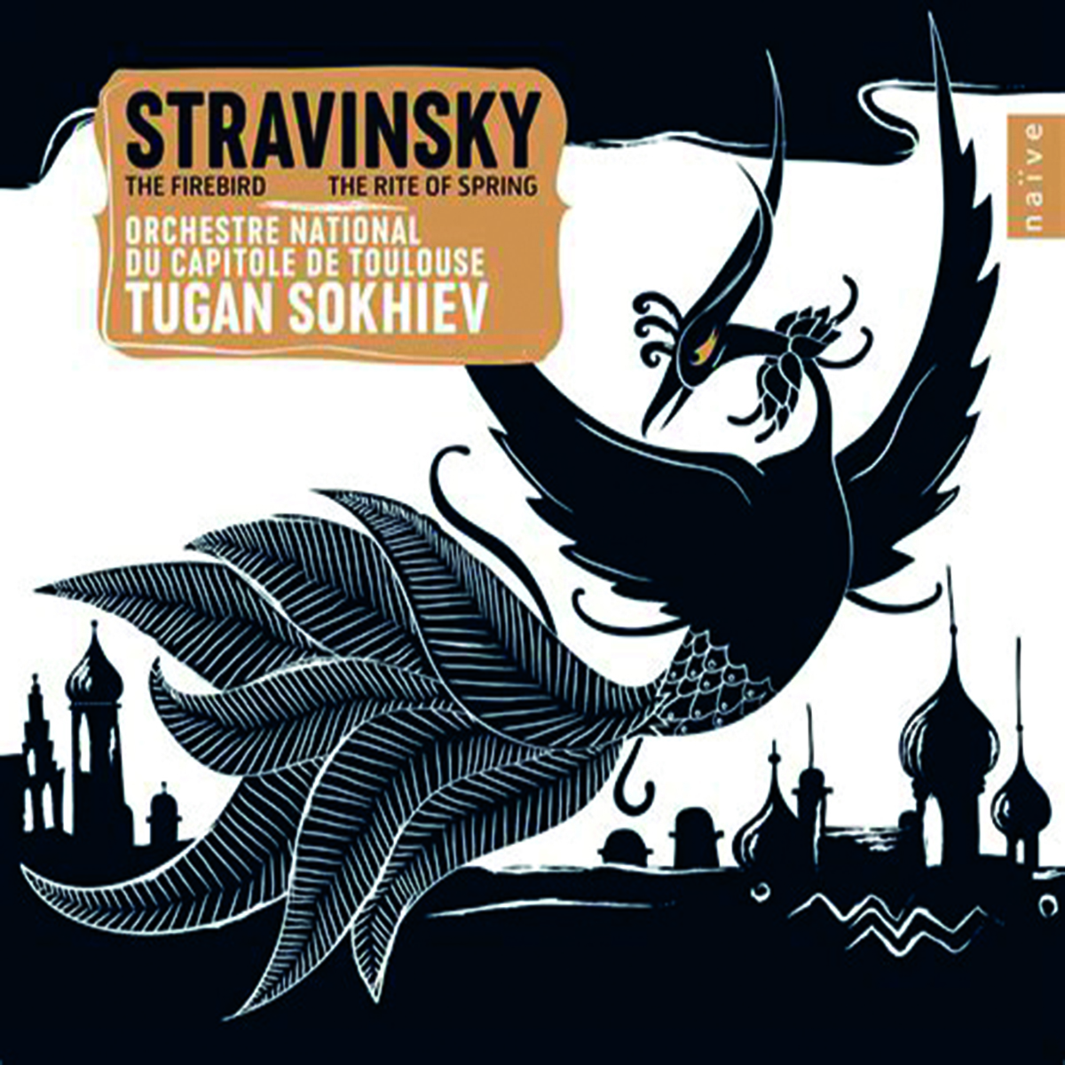 Album Stravinsky et l'onct, l'oiseau de feu et le sacrifice du printemps