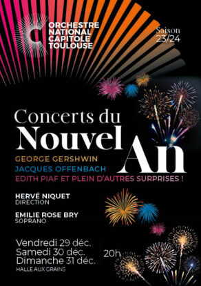 Concert du Nouvel An – 29, 30 et 31 décembre 2023