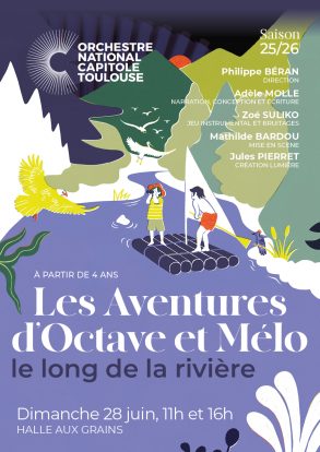 Les Aventures d’Octave et Mélo le long de la rivière
